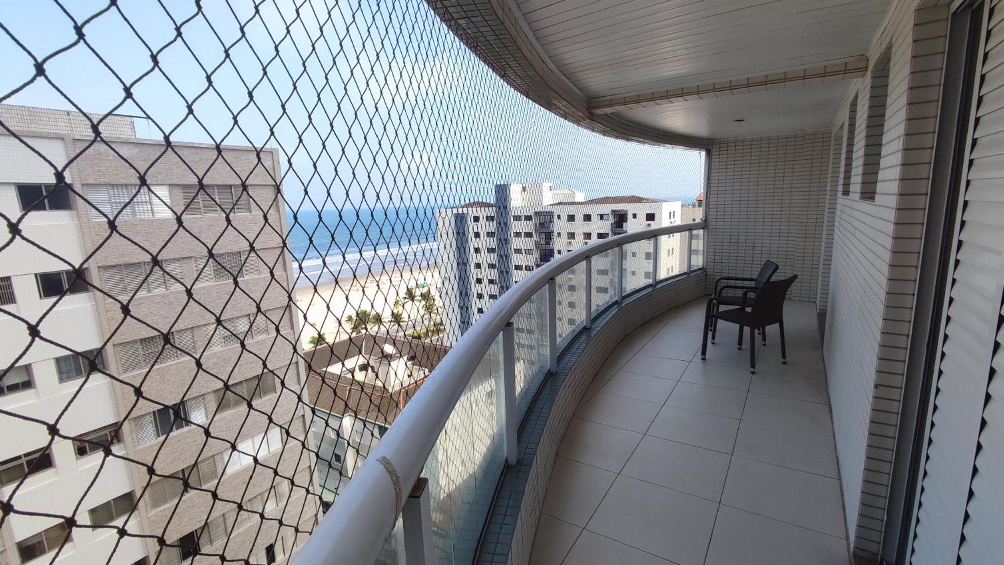 Apartamento Praia Grande Aviacao - 30 Mts Da Praia מראה חיצוני תמונה