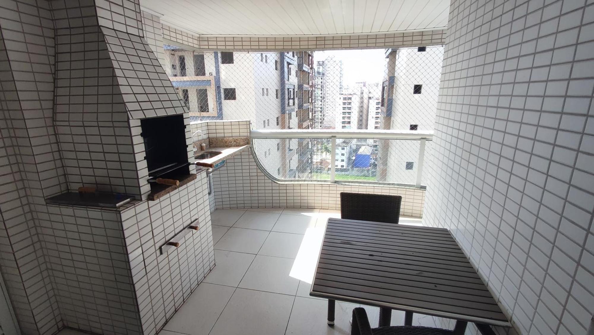 Apartamento Praia Grande Aviacao - 30 Mts Da Praia מראה חיצוני תמונה